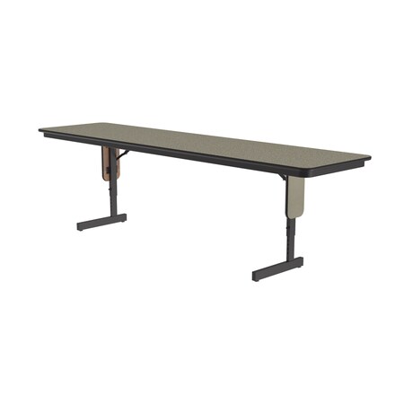 Correll Panel Leg Adj Seminar Tables (HPL) SPA2472PX-54